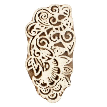 Set of 1 Piece New Wooden Printing Block